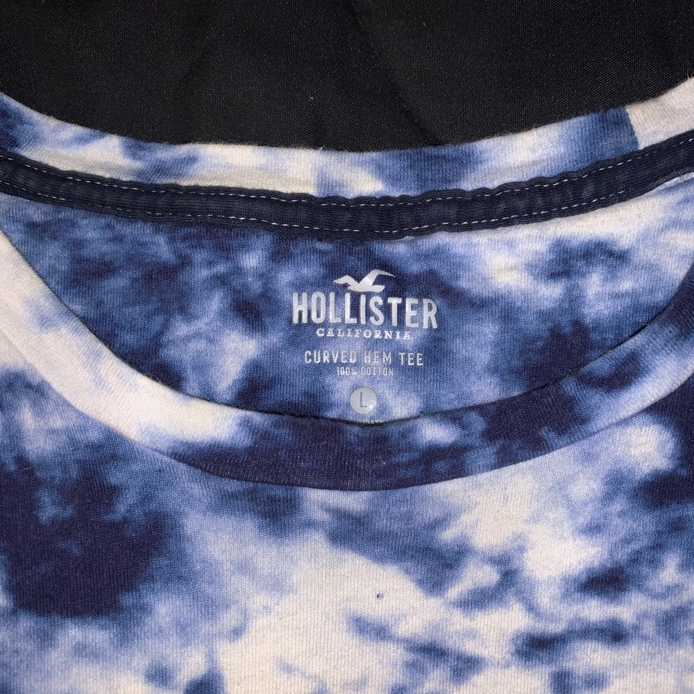 Hollister Mens Curved Hem Long Sleeve - Picture 3 of 5
